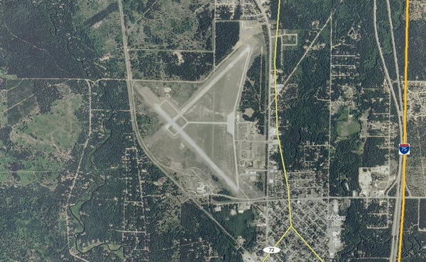 Camp Grayling - Old Postcard View (newer photo)